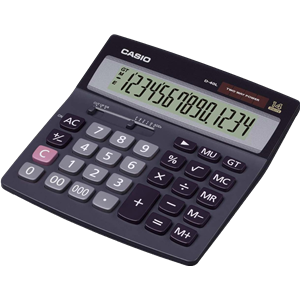 black calculator PNG image-7953